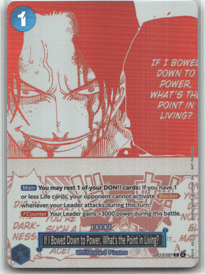 If I Bowed Down to Power, What's the Point in Living? (3rd Anniversary Treasure Campaign Pack)
