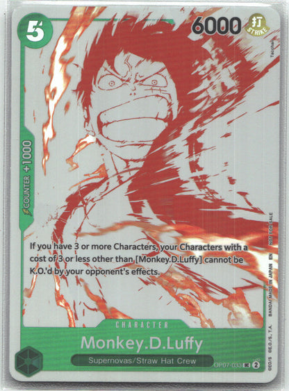 Monkey.D.Luffy - OP07-033 (3rd Anniversary Treasure Campaign Pack)