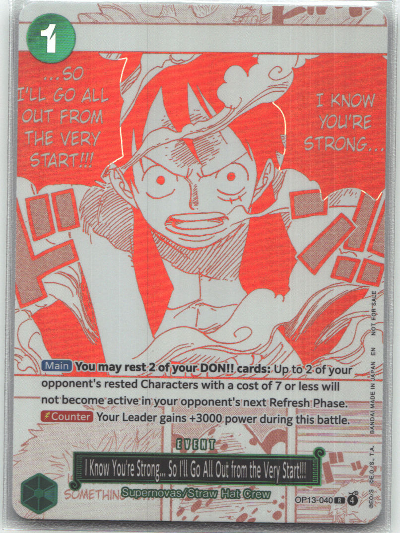 I Know You're Strong... So I'll Go All Out from the Very Start!!! (3rd Anniversary Treasure Campaign Pack)