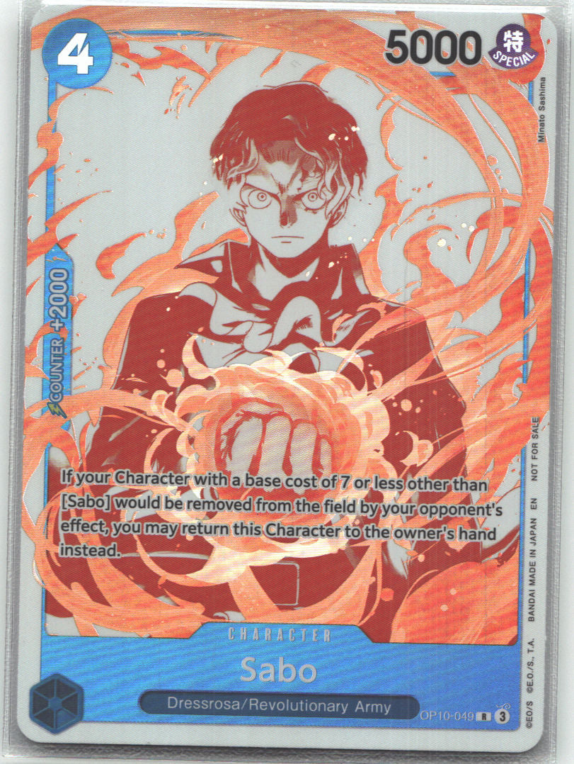 Sabo - OP10-049 (3rd Anniversary Treasure Campaign Pack)