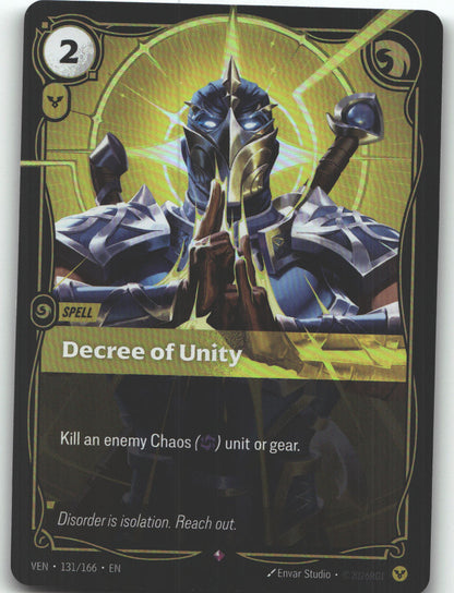 Decree of Unity