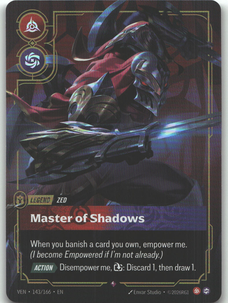Zed, Master of Shadows