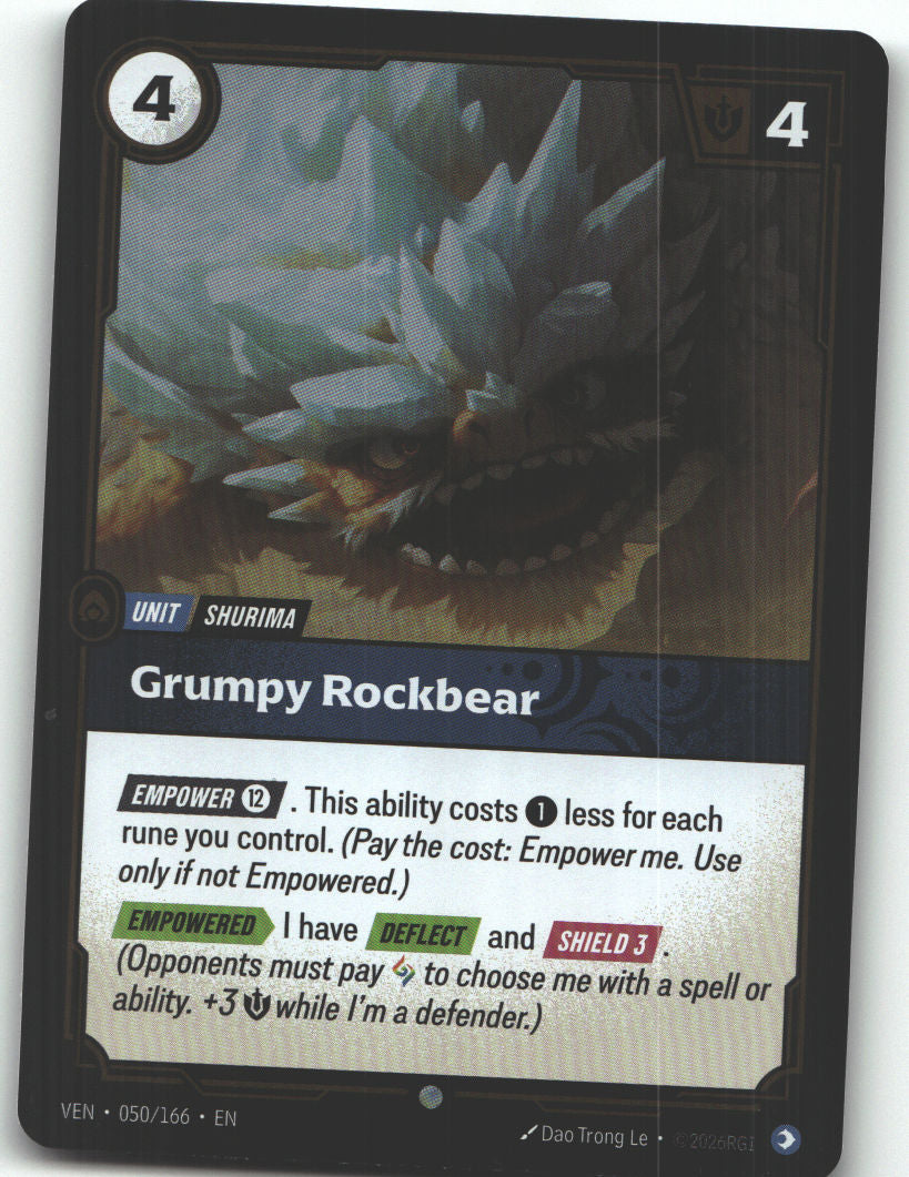 Grumpy Rockbear