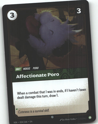 Affectionate Poro