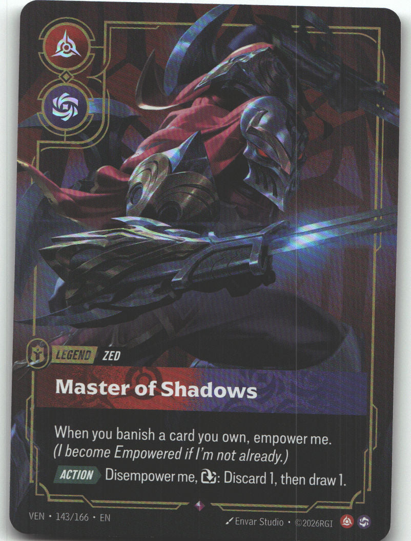 Zed, Master of Shadows