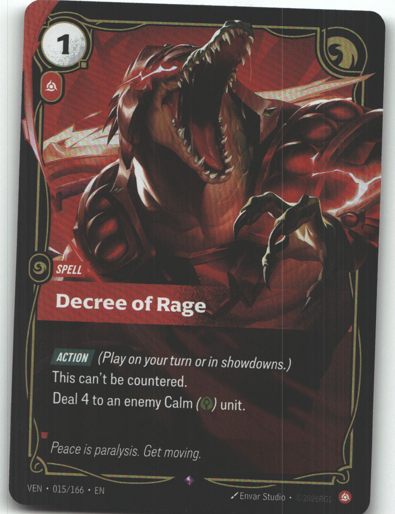 Decree of Rage