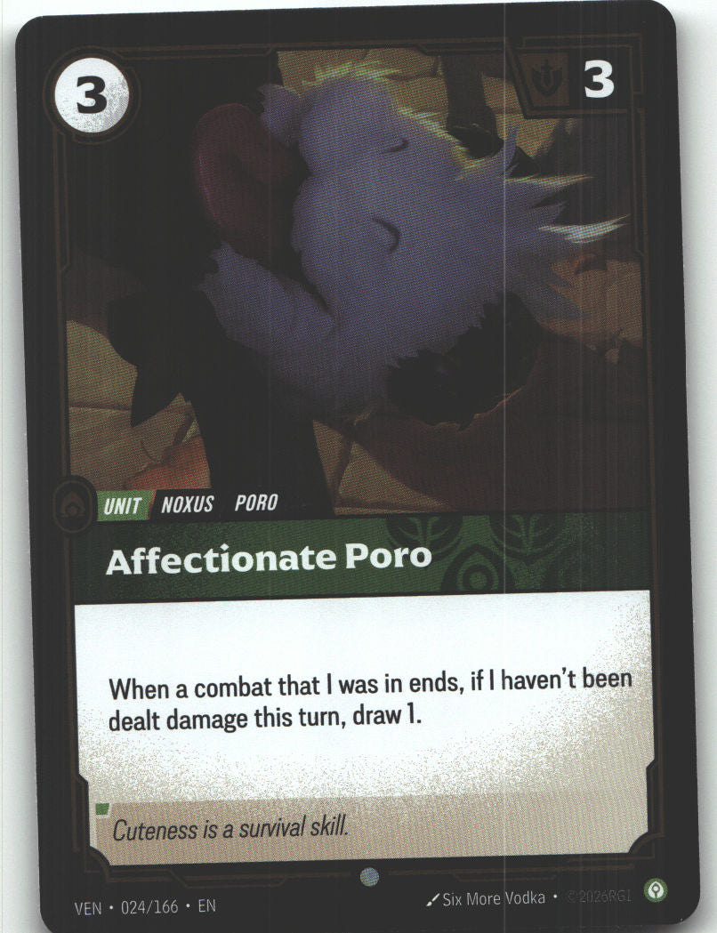 Affectionate Poro
