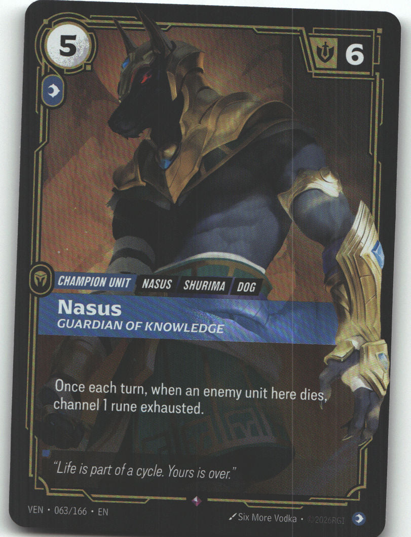 Nasus, Guardian of Knowledge