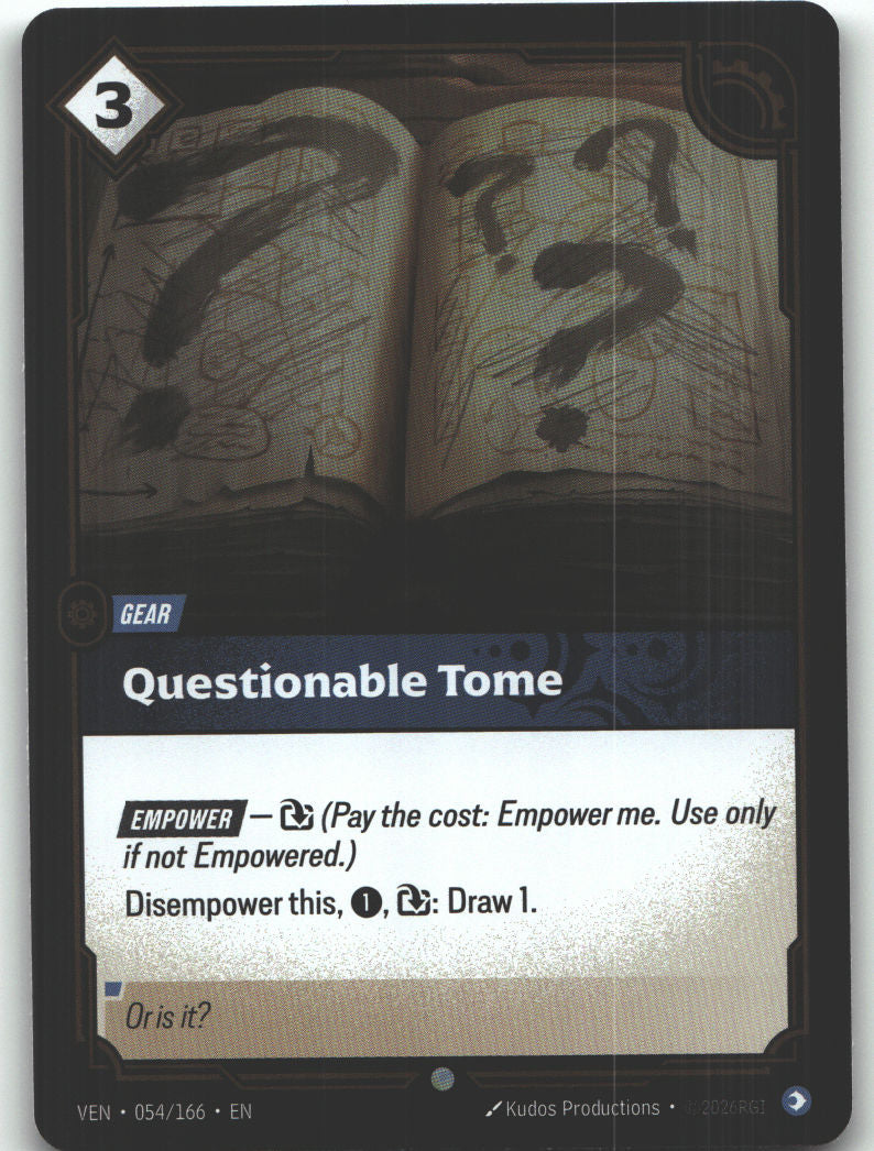 Questionable Tome