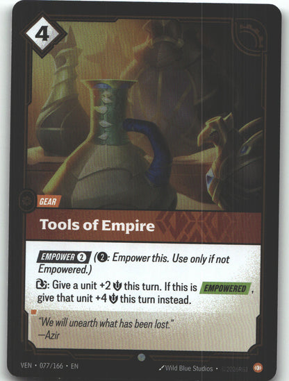 Tools of Empire