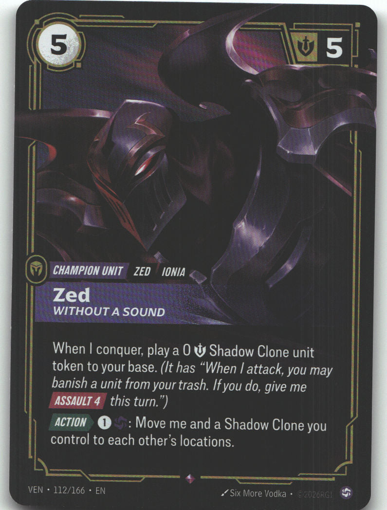 Zed, Without a Sound