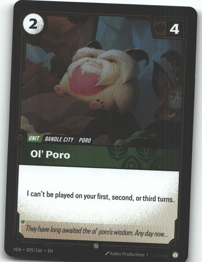 Ol' Poro
