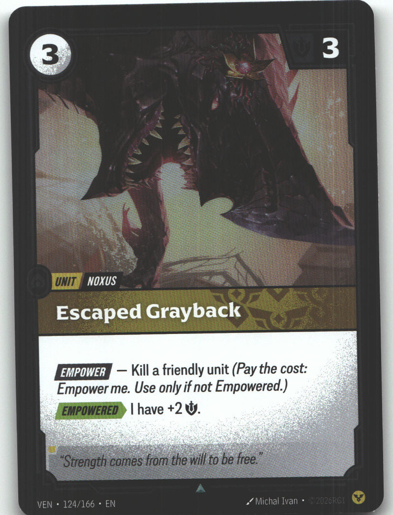 Escaped Grayback