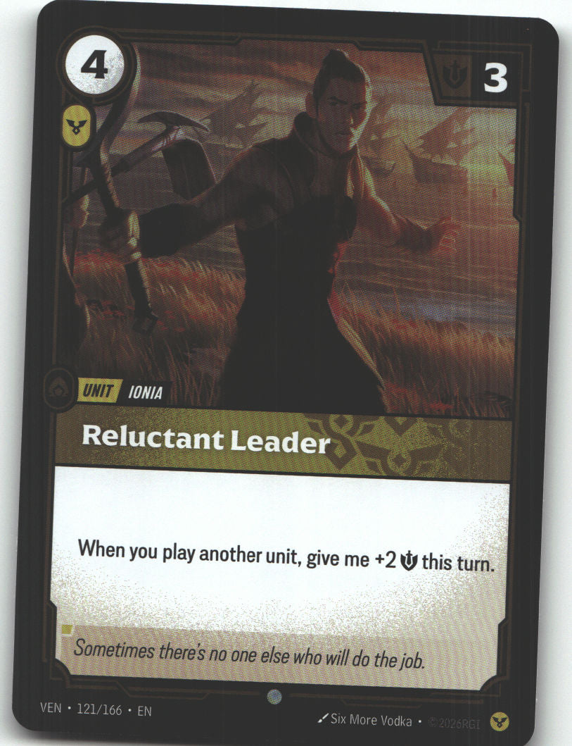 Reluctant Leader
