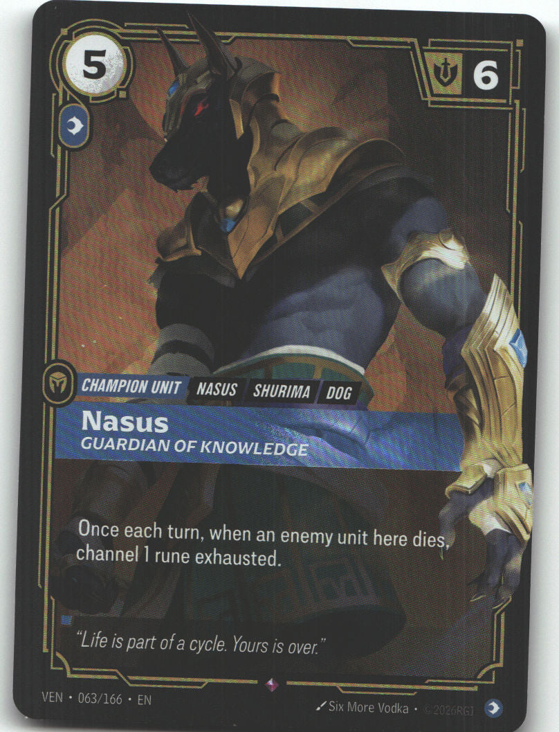Nasus, Guardian of Knowledge