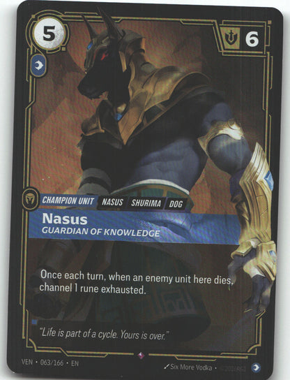 Nasus, Guardian of Knowledge