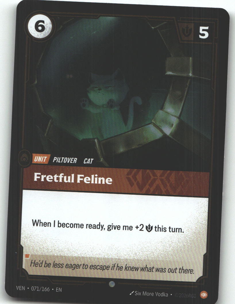 Fretful Feline