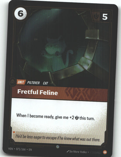Fretful Feline