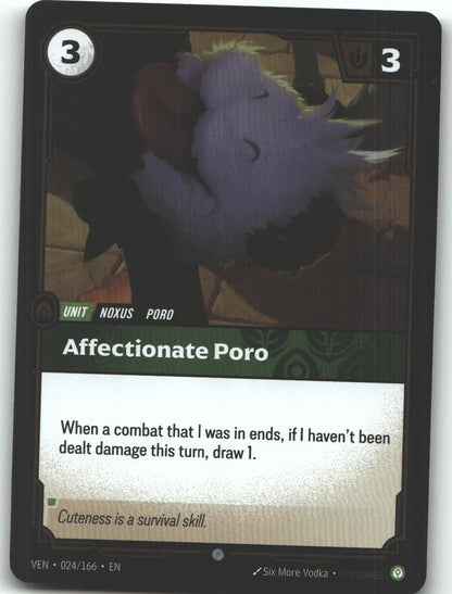 Affectionate Poro