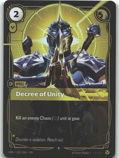 Decree of Unity
