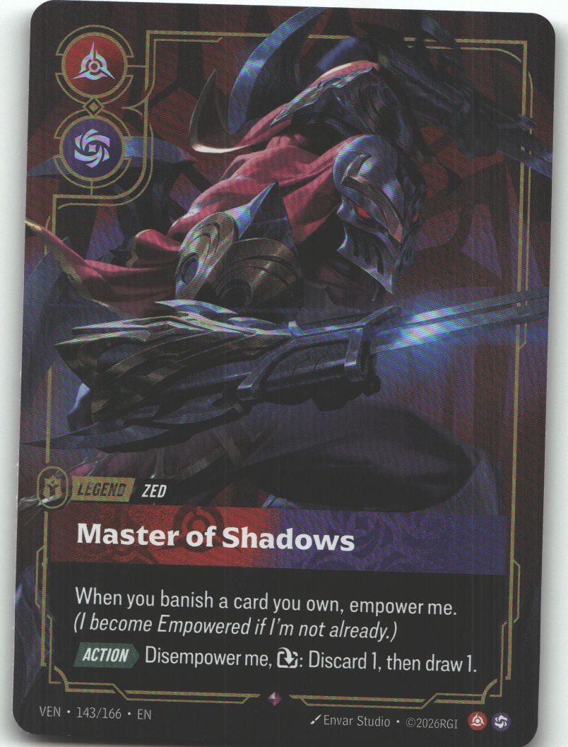 Zed, Master of Shadows