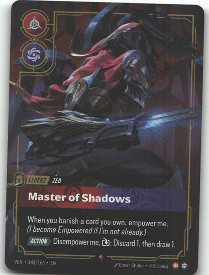 Zed, Master of Shadows