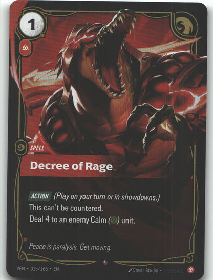 Decree of Rage