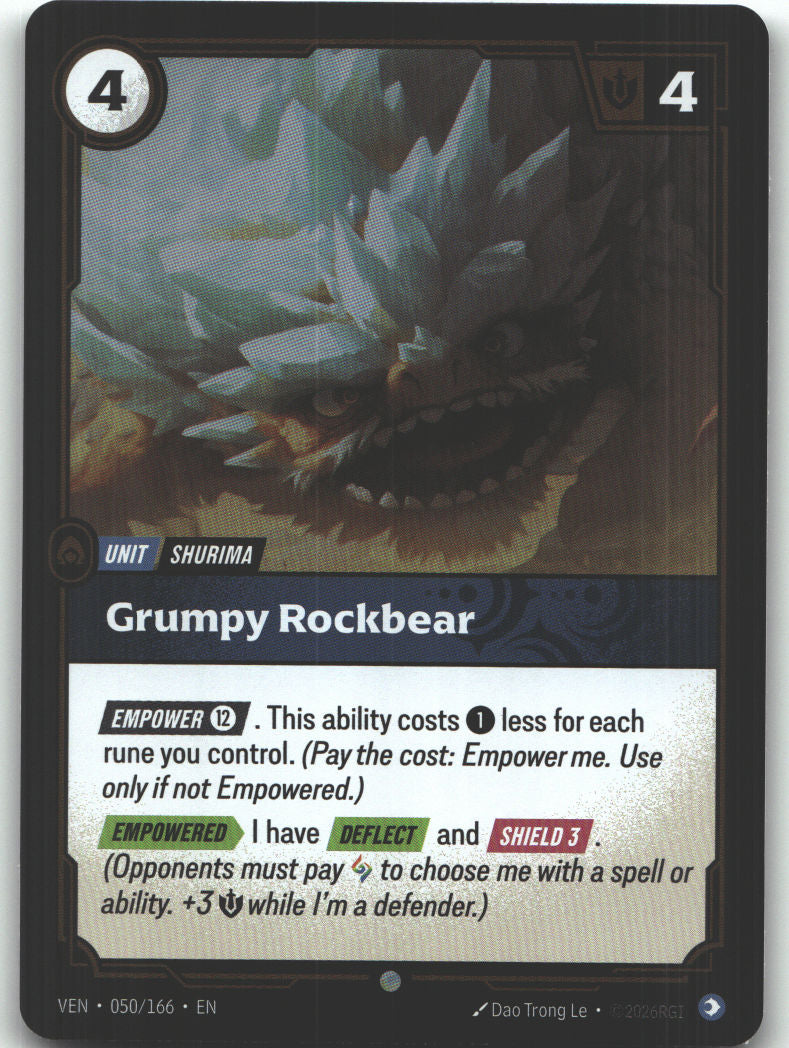 Grumpy Rockbear