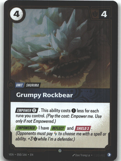 Grumpy Rockbear
