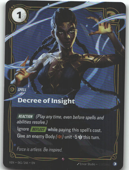Decree of Insight