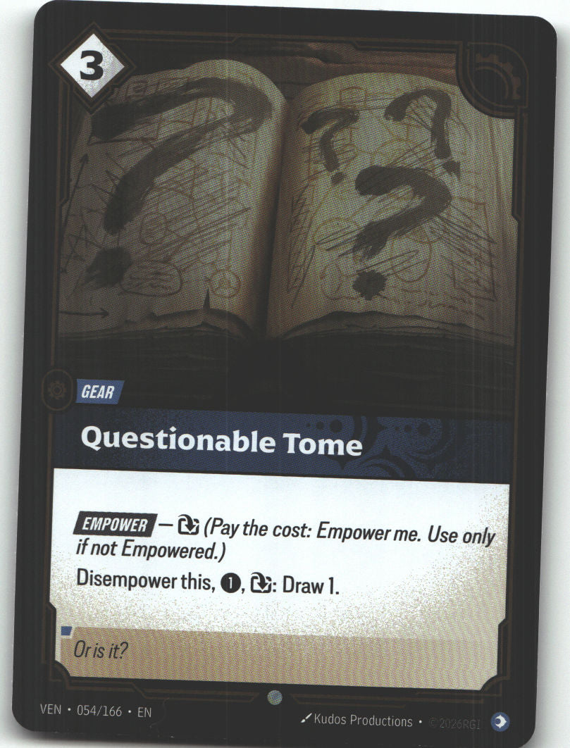 Questionable Tome
