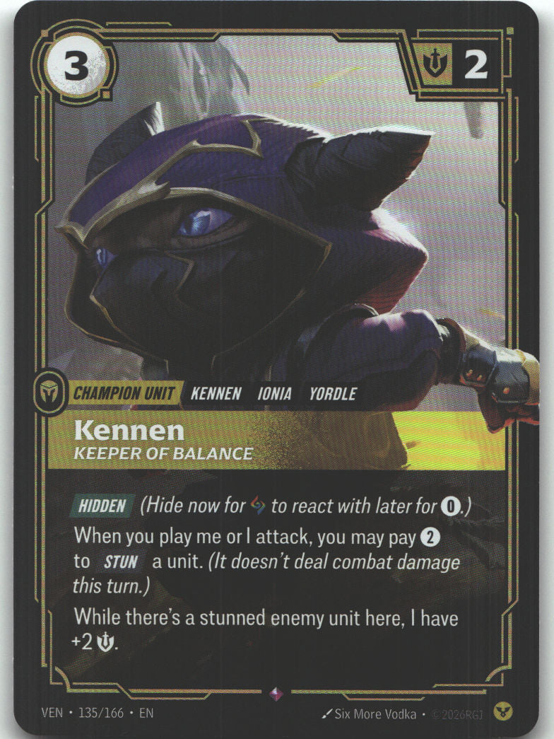 Kennen, Keeper of Balance