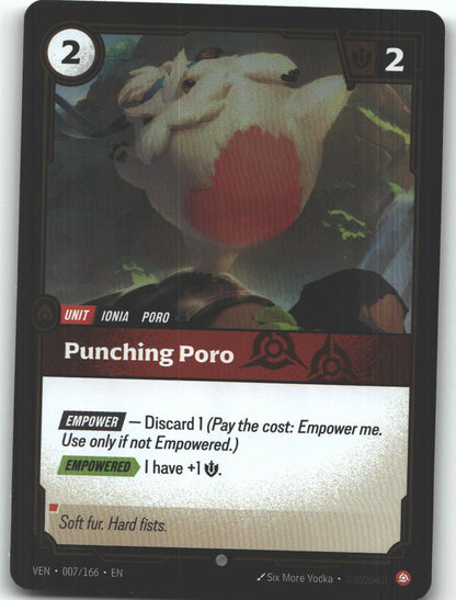 Punching Poro