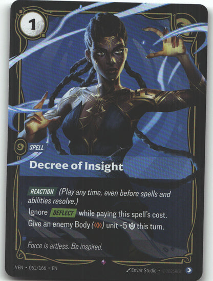 Decree of Insight