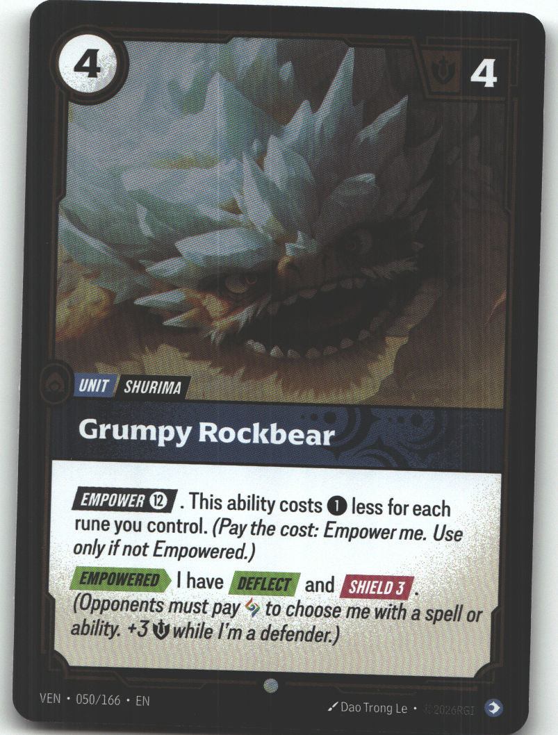 Grumpy Rockbear