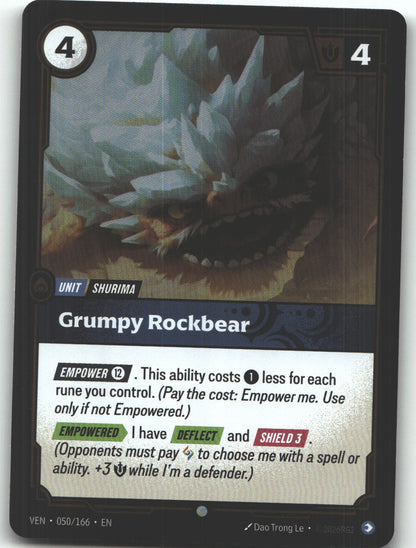 Grumpy Rockbear