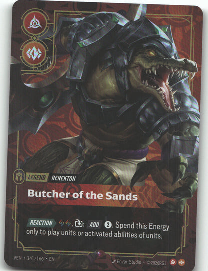 Renekton, Butcher of the Sands