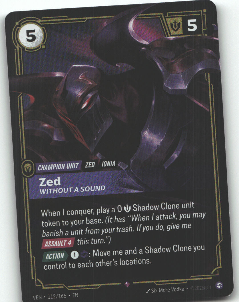 Zed, Without a Sound