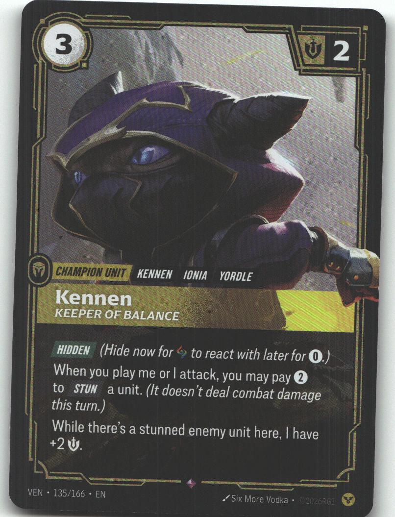 Kennen, Keeper of Balance