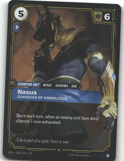 Nasus, Guardian of Knowledge