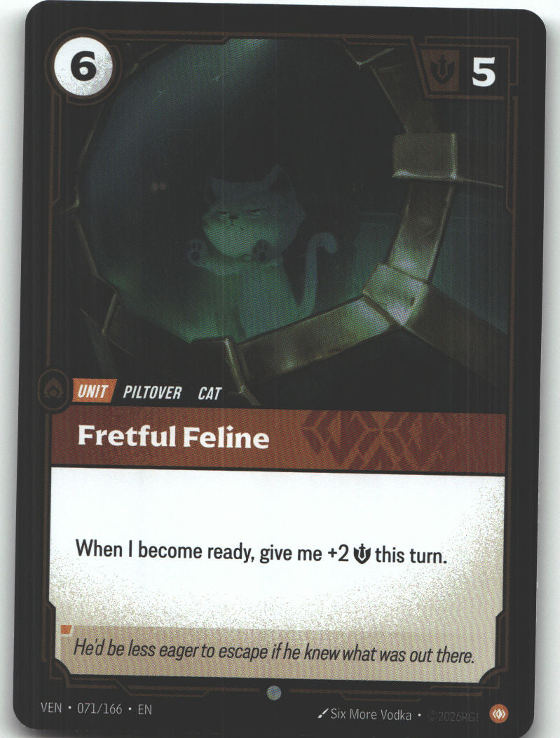 Fretful Feline