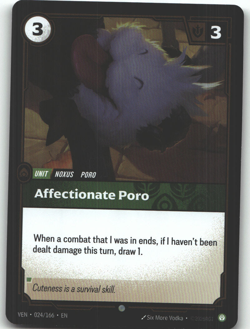 Affectionate Poro