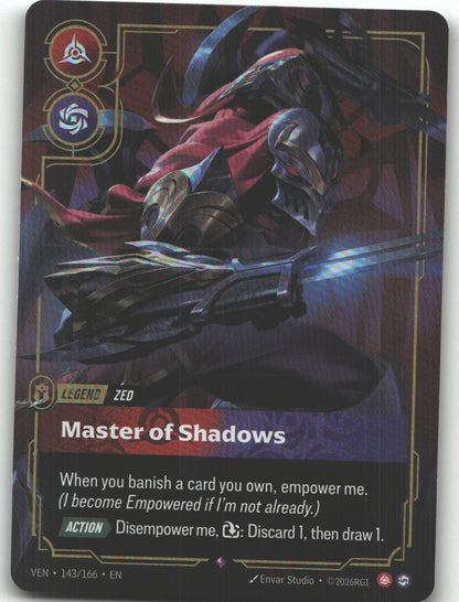 Zed, Master of Shadows