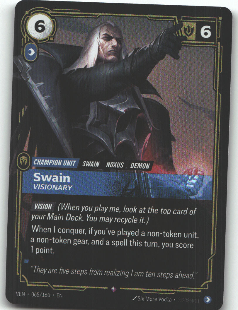 Swain, Visionary