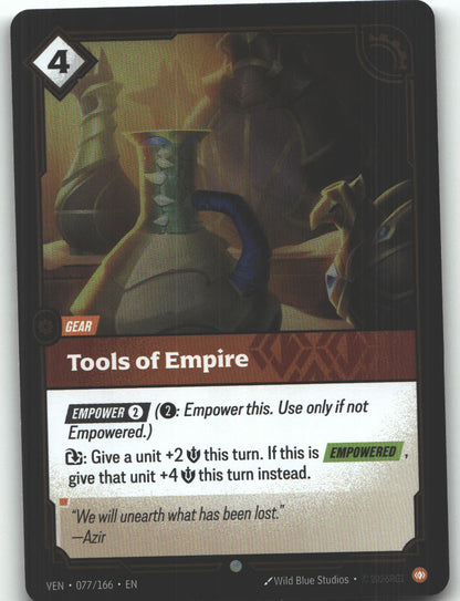 Tools of Empire