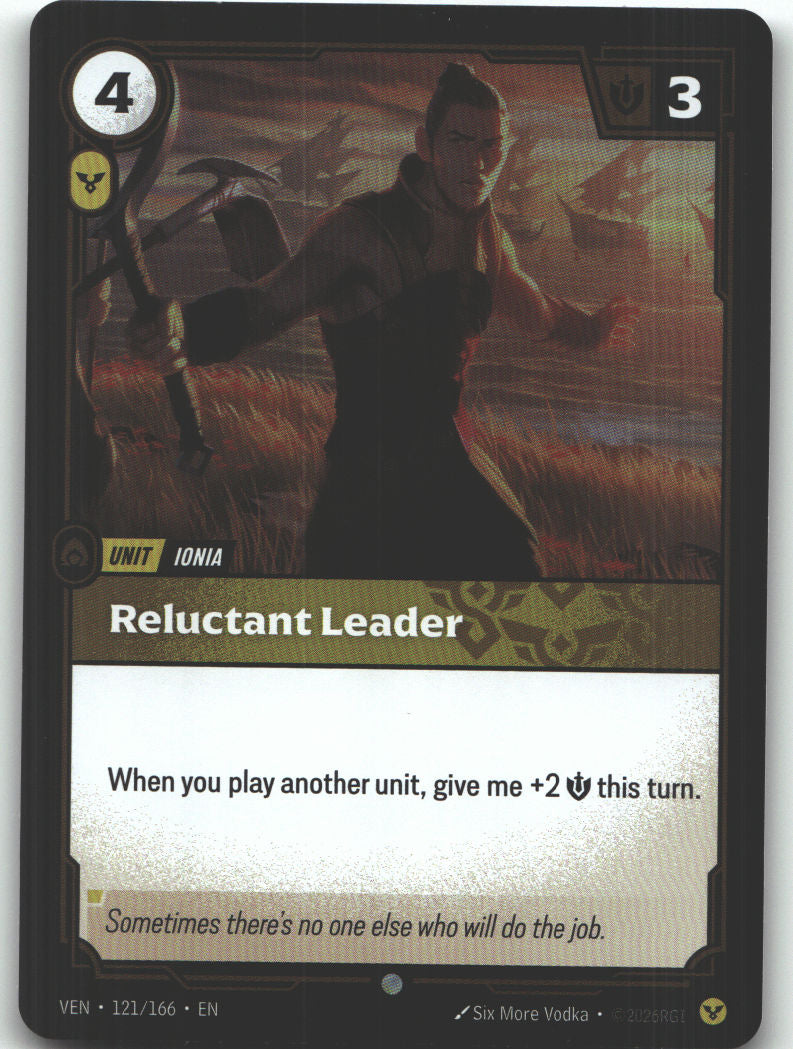 Reluctant Leader