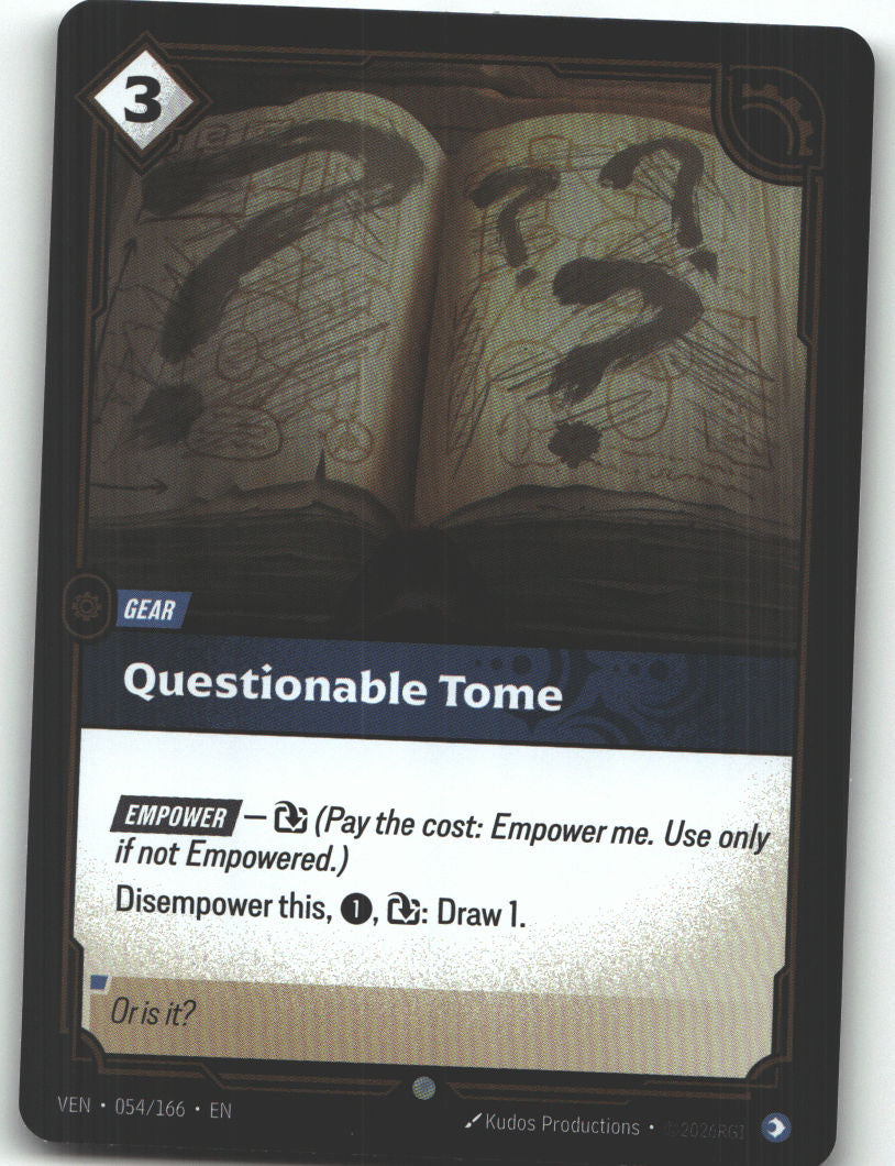 Questionable Tome