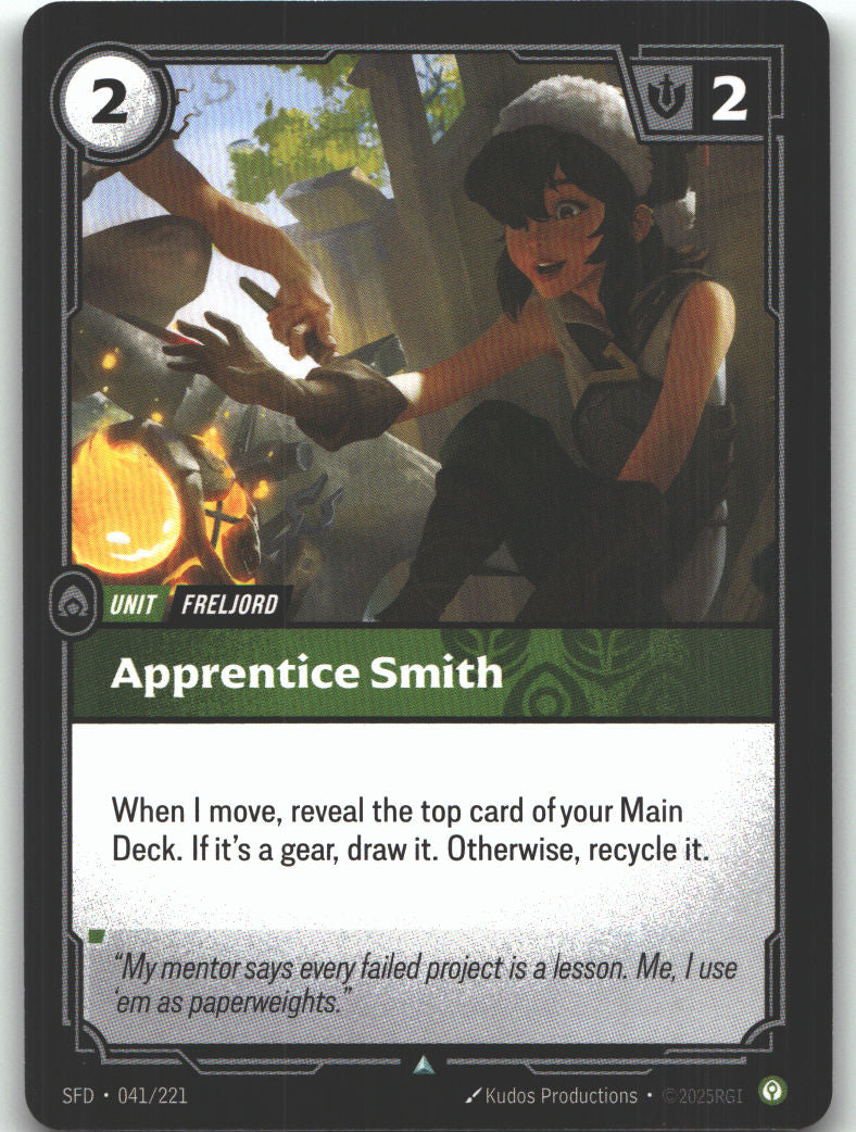 Apprentice Smith