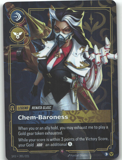 Renata Glasc, Chem-Baroness