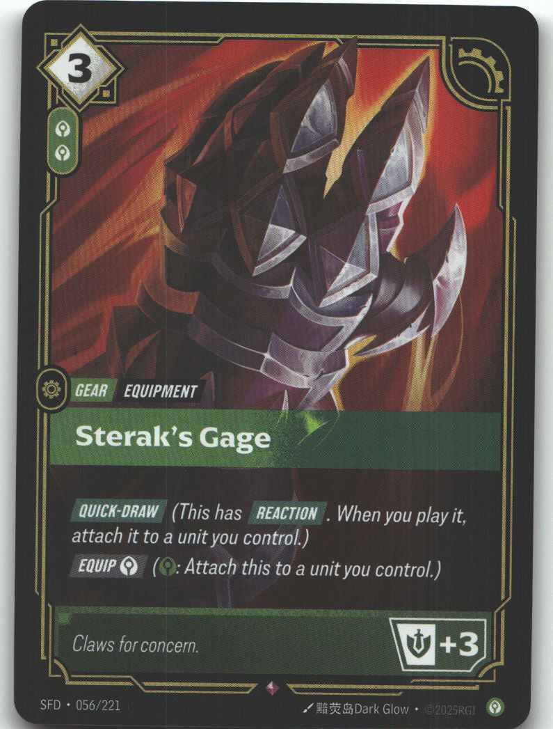 Sterak's Gage